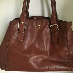 Kate Spade Cognac Leather handbag